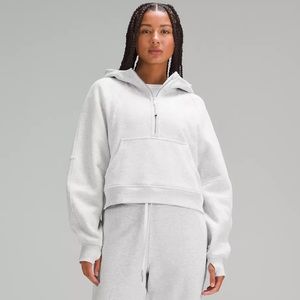 Scuba Oversized Half-Zip Hoodie